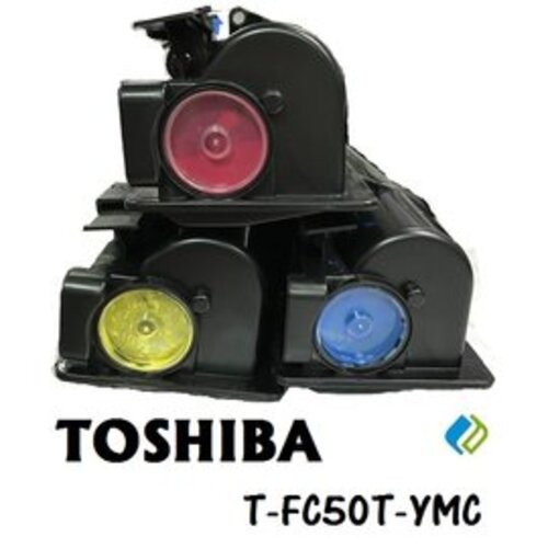 TOSHIBA T-FC50T-YCM (黃紅藍) 原廠碳粉產品圖