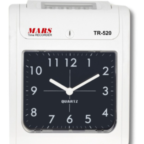 MARS TR-520 六欄位微電腦智慧型雙色打卡鐘產品圖